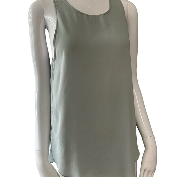 Wilfred Tops - Wilfred Green Sleeveless Tank Top